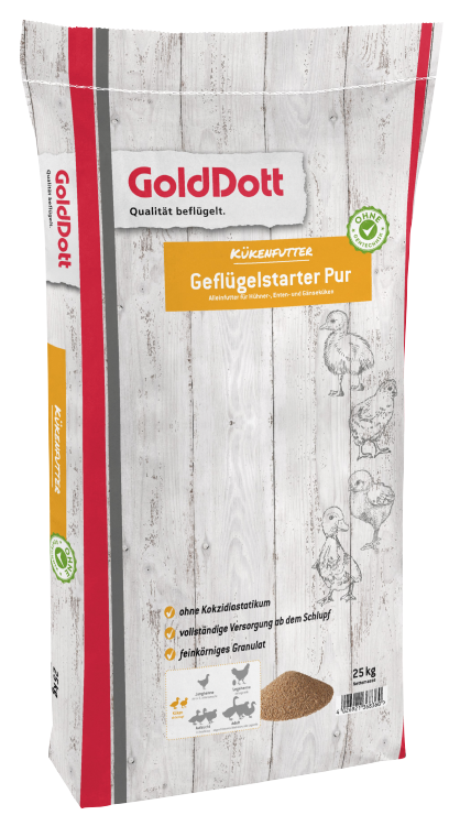 Golddott Geflügelstarter Pur